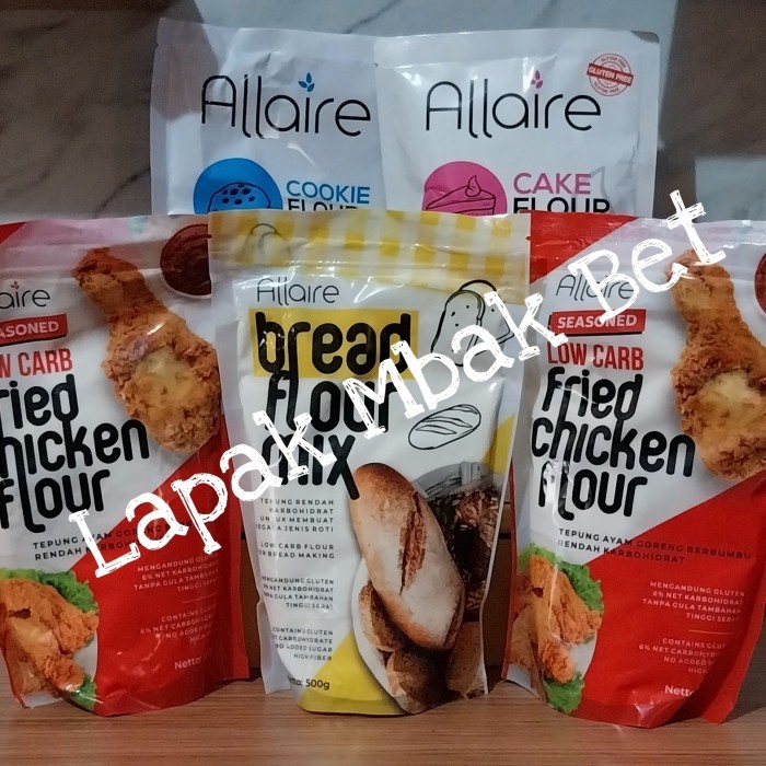 

Allaire tepung rendah karbo rendah gula 500gr