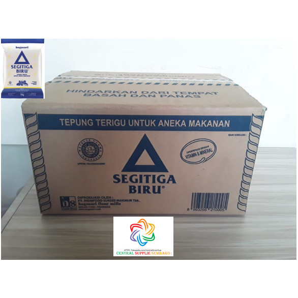 

Terigu Segitiga Kemasan [1 kg /12 pcs / 1 karton ]