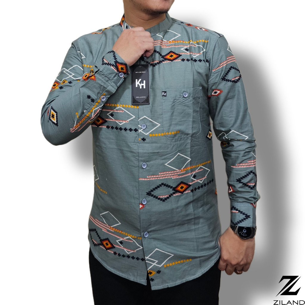 Kokoh Terbaru Termurah Terlaris Baju Koko Muslim Pria Baju Koko Lengan Panjang Pendek Baju Pria Koko