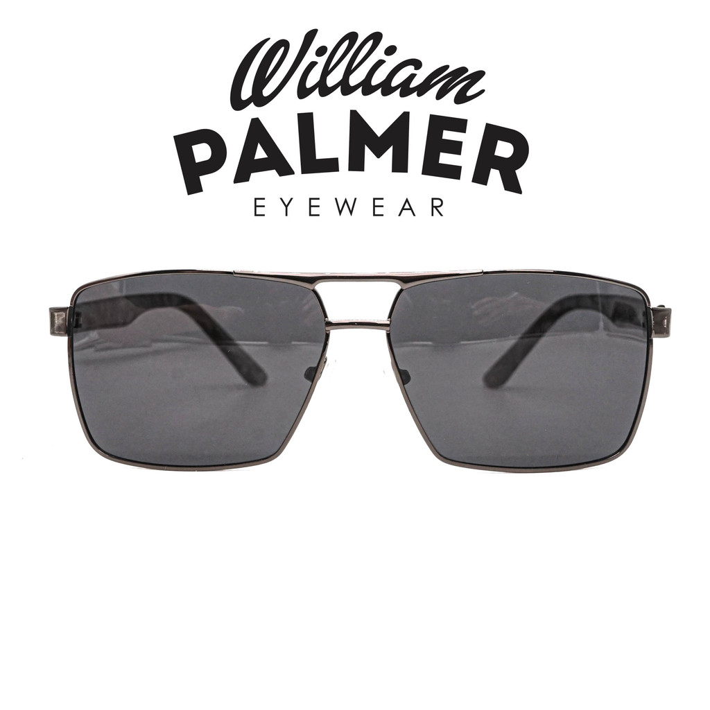 William Palmer Kacamata Pria Wanita Sunglass 806672 Gunmetal