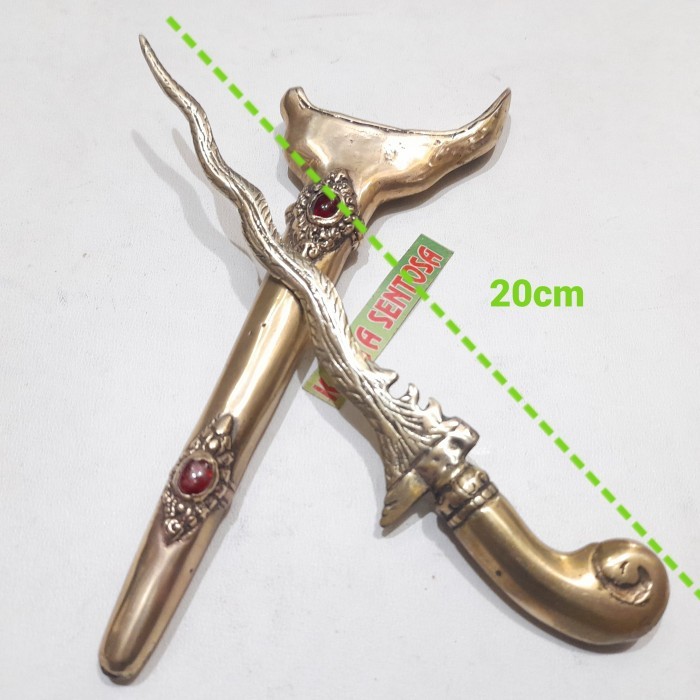 Keris Ladrang Permata Full Kuningan Super Halus