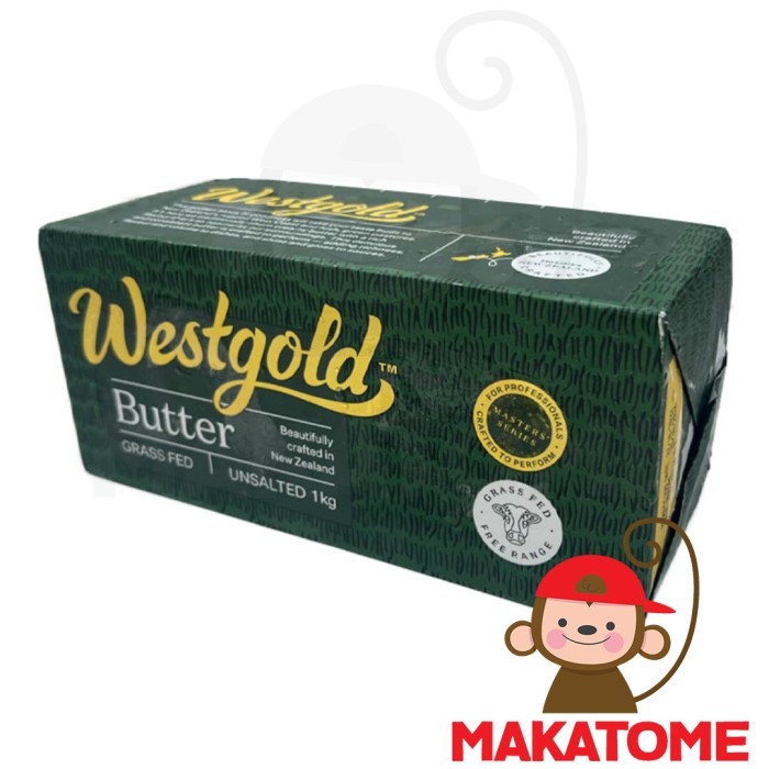 

Westgold Dairy Unsalted Butter Frozen 1kg new zealand 1 kg west gold
