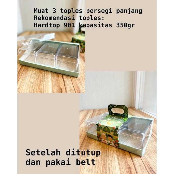 POTONGAN HARGA BOX LEBARAN WB TOP 3 / DUS TOPLES IDUL FITRI / BOX KUE AKL62