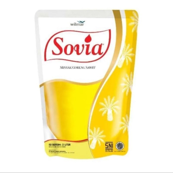 

terbaru NEW Readyy KIRIM INSTAN Minyak Goreng Sovia 2L