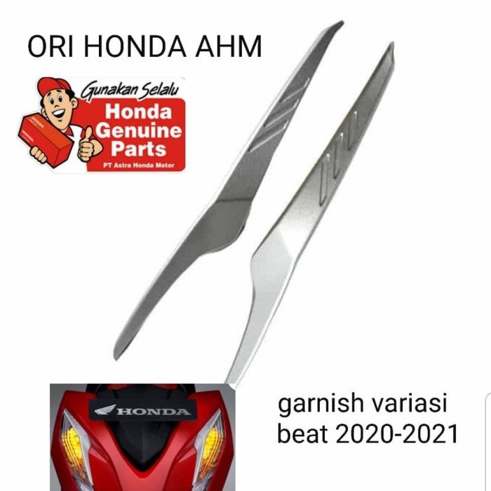 Garnish Lampu Beat 2020-2021 Garnish Winker Variasi Ori Honda Ahm Asli Barang Langka