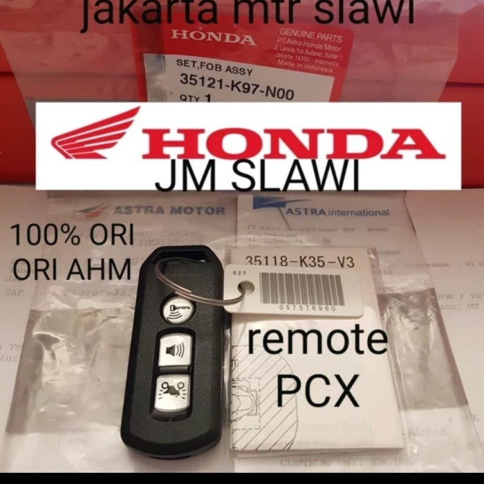 Remote Pcx 150 New Ori Ahm Barang Langka
