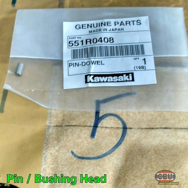 Bushing Head Silinder Pin Dowel Ninja150 Series Barang Langka
