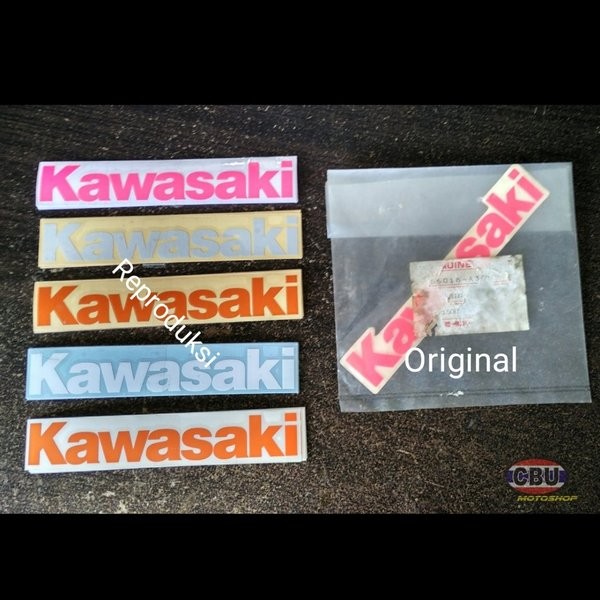 Sticker Windshield Ssr Kr150Se Kr150Sp Barang Langka