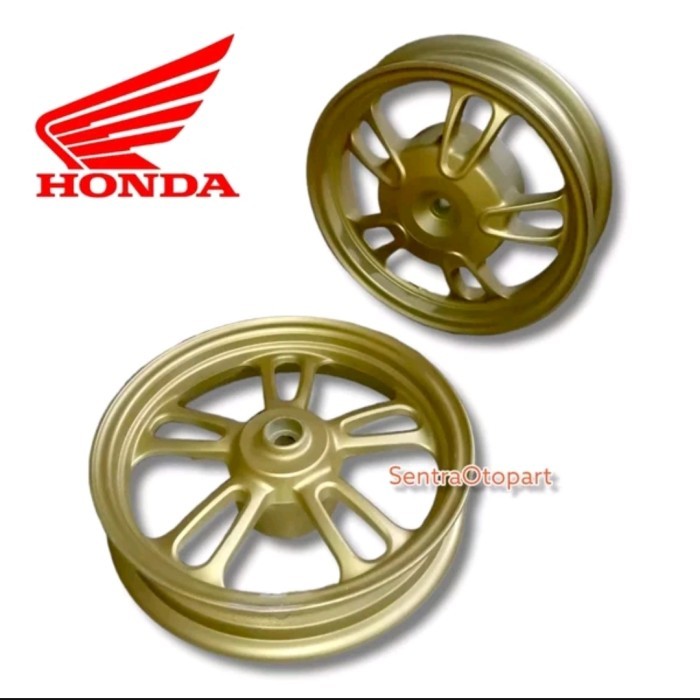 Velg Pelek Racing Scoopy 2021 Gold Emas Original Barang Langka