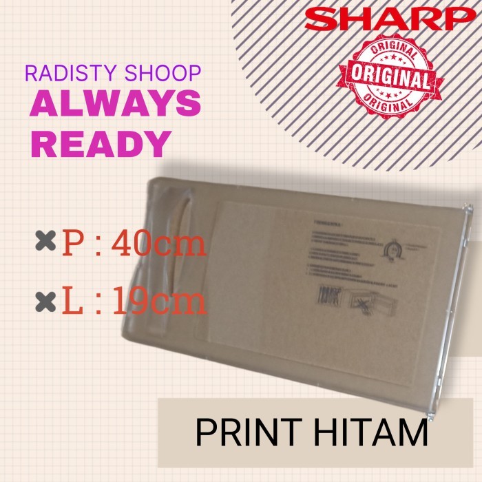 Tutup Freezer Kulkas Sharp Original