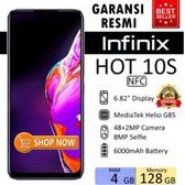 INFINIX HOT 10S NFC RAM 4/128 GB GARANSI RESMI