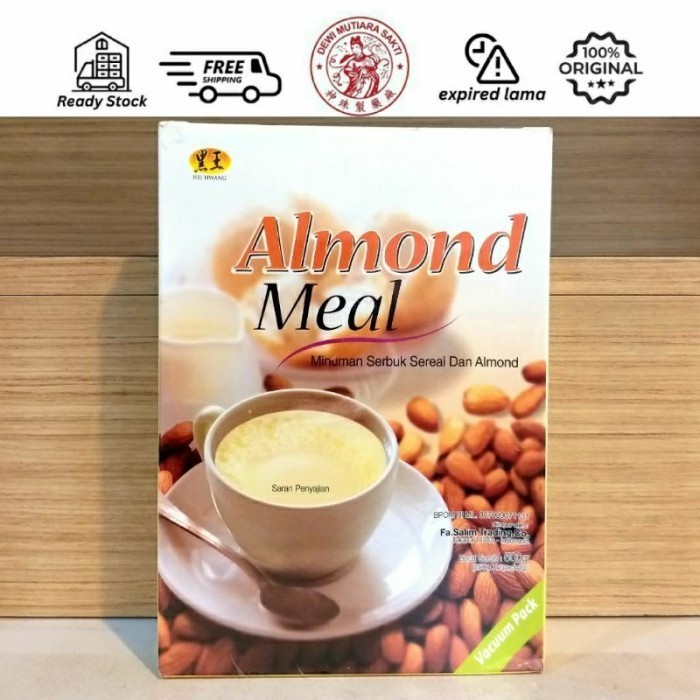 

TERLARIS TERLARIS TERLARIS ALMOND MEAL MINUMAN SERBUK DAN SEREAL 500G MURAH!!! MURAH MURAH MURAH