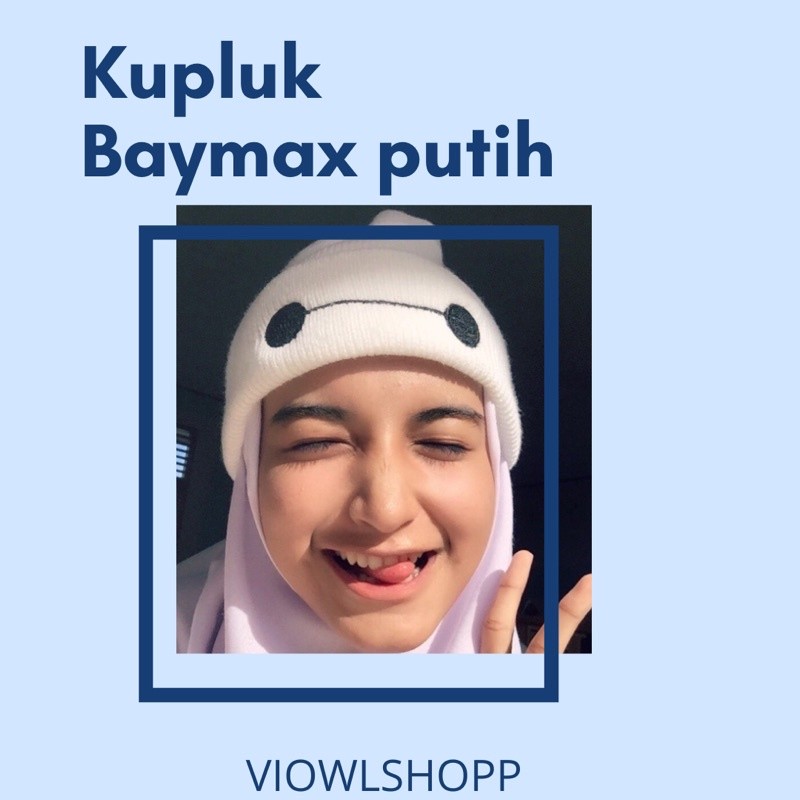 Uplu Topi Pria Wanita Rajut Dewaa Topi Bayma Putih Bordir Nama Cutom Tulian Logo