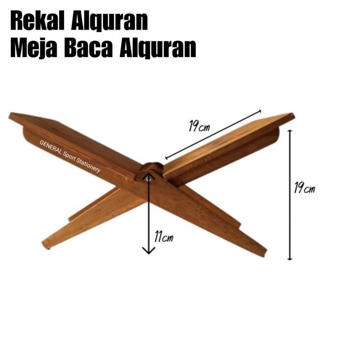 Rekal Alquran / Rehal / Meja Baca Alquran
