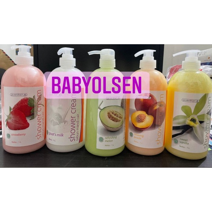 Guardian Shower Cream 1Liter/Sabun Mandi Cream Guardian