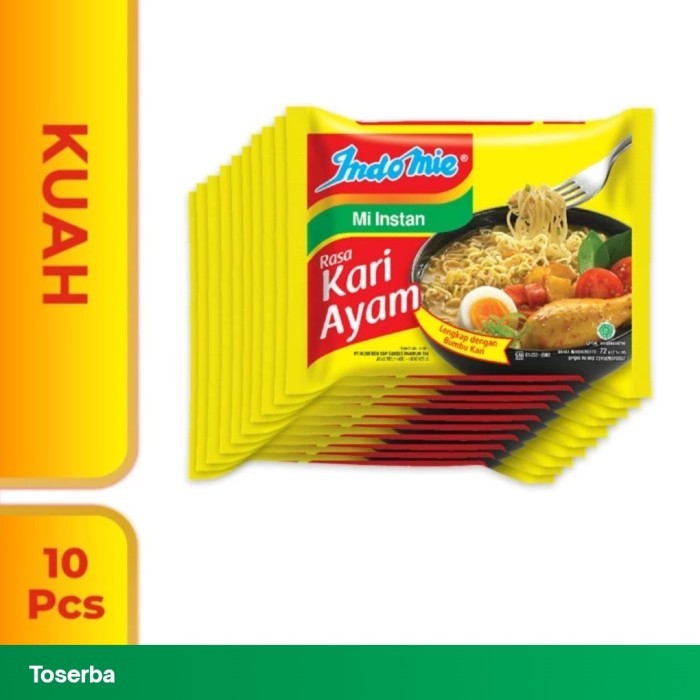 

;&;&;&;&] Indomie Kuah Kari Ayam Mie Indomie Kari Ayam 10 pcs 10 Pcs Imdomie Kuah Mie Ayam