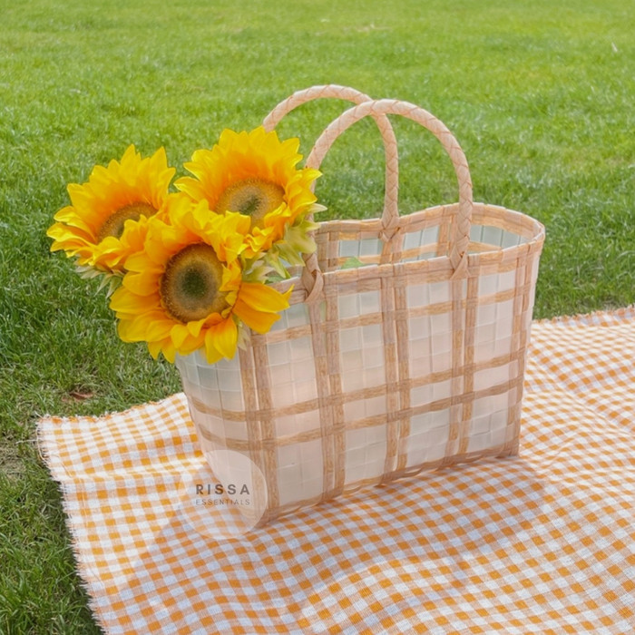 DAPATKAN PROPERTI FOTO NAPKIN ALAS MEJA KAIN MOTIF PIKNIK SERBET TAPLAK MEJA SXK3