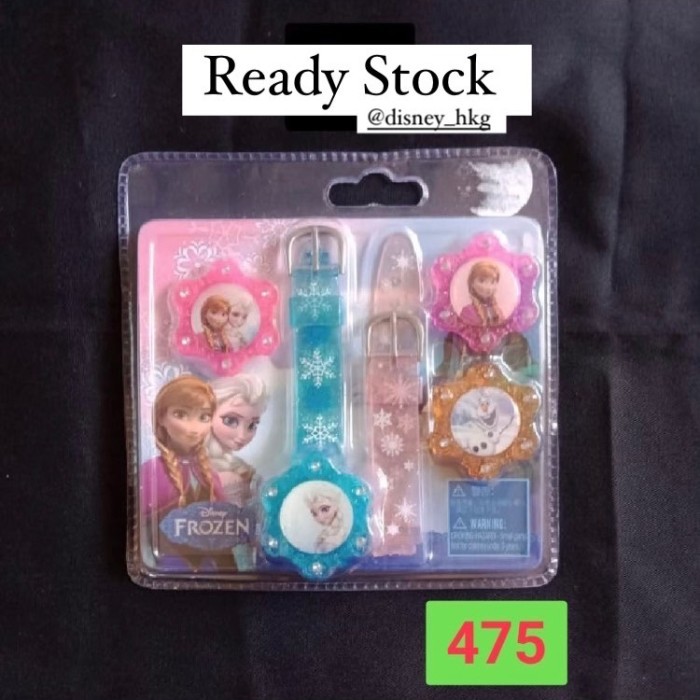 Mainan Jam Tangan Anak Set Frozen Disney Original