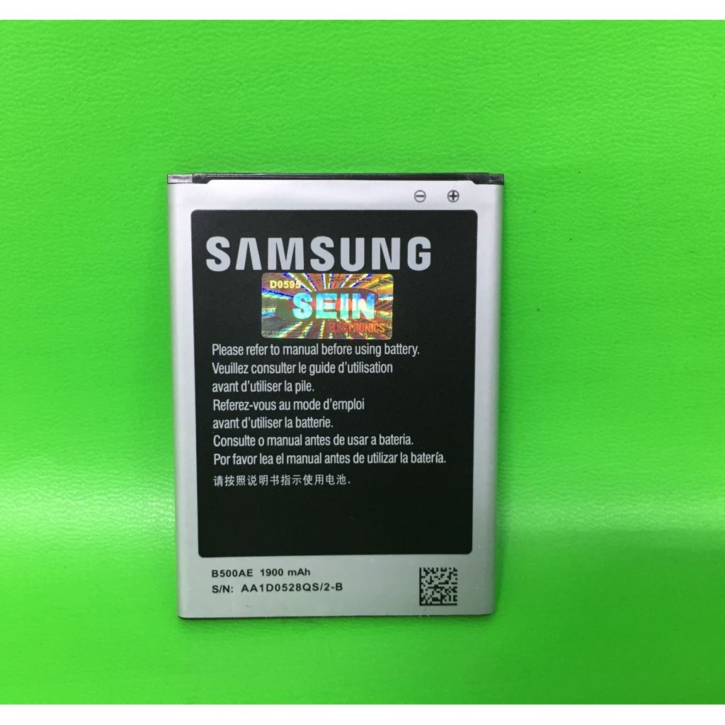BATTERY BATERAI BATRE S4 MINI I9190 B500AE ORIGINAL 99%