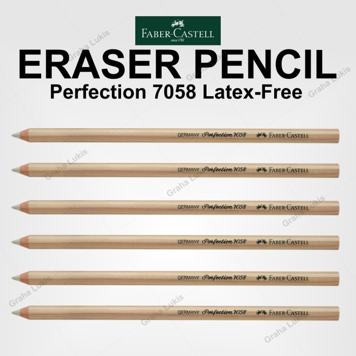 

Sale Faber-Castell Eraser Pencil Perfection 7058 Latex-Free