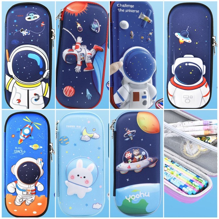 

Sale Kotak Pensil 3D Timbul Karakter Astronout / Tempat Alat Tulis