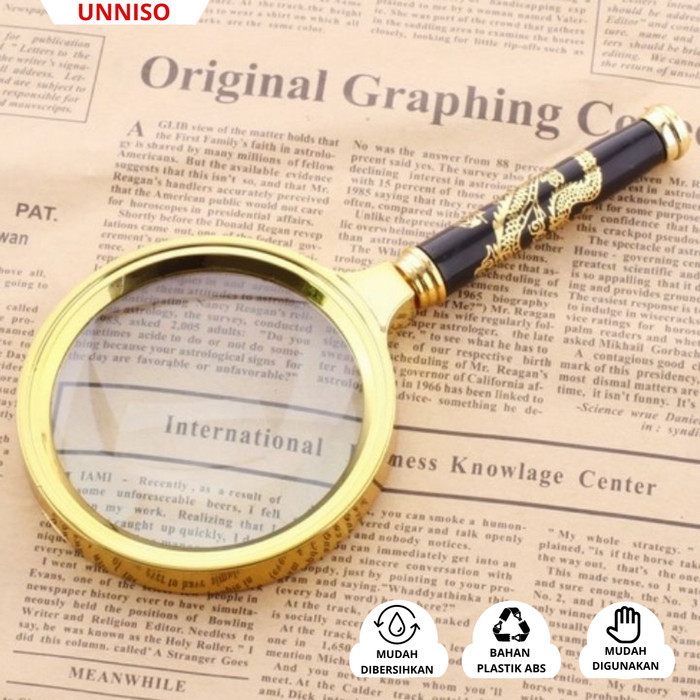

Sale Unniso - Kaca Pembesar Magnifying Glass 80 Mm Mg1