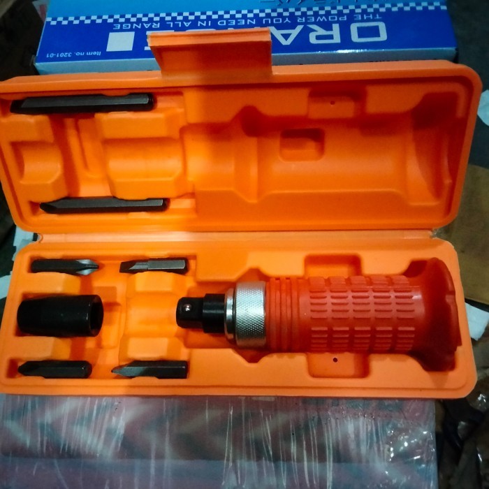 ] obeng ketok set orange