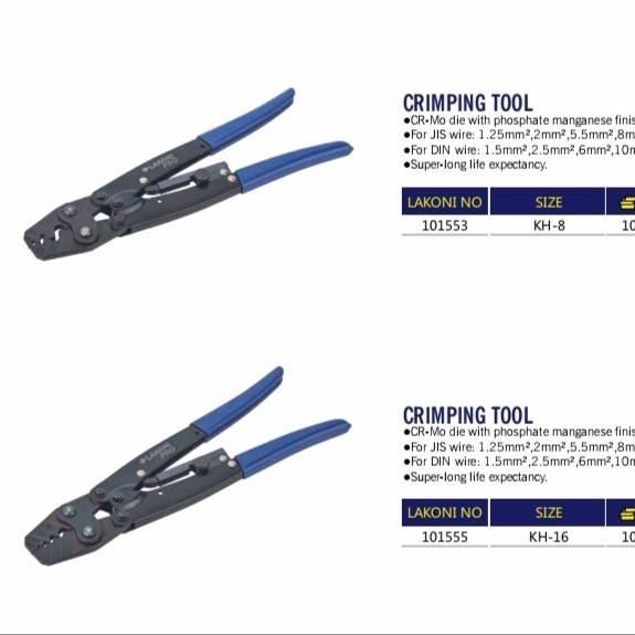 ] tang crimping KH-8 lakoni pro
