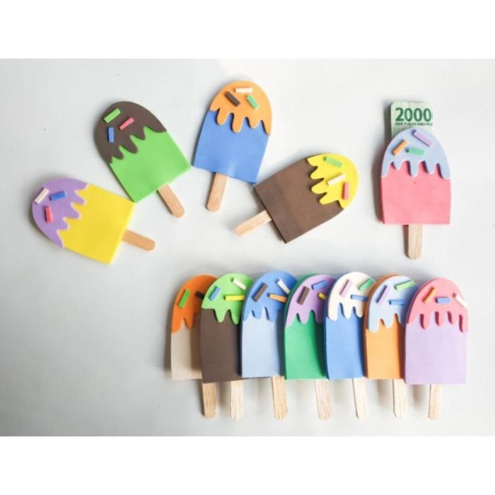 

Terlaris PROMO IDUL FITRI !!!! amplop lebaran unik bentuk es krim SALE