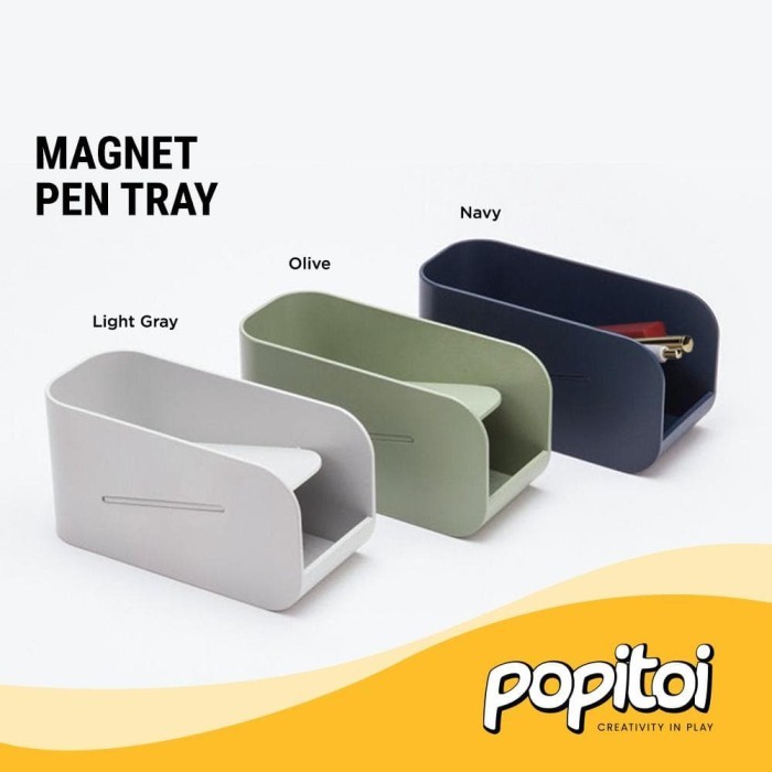 

Sale Pen Holder Magnet Rak Mini Desk Tempat Pensil Pulpen Alat Tulis Meja