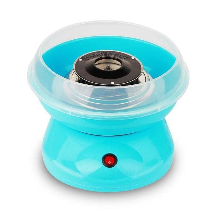 TERLARIS MESIN ALAT PEMBUAT PERMEN KAPAS GULALI KEMBANG GULA KAPAS COTTON CANDY MACHINE - BIRU