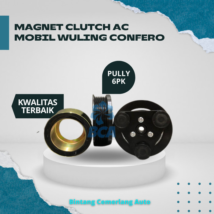 Magnet Clutch Ac Mobil Wuling Confero 6Pk
