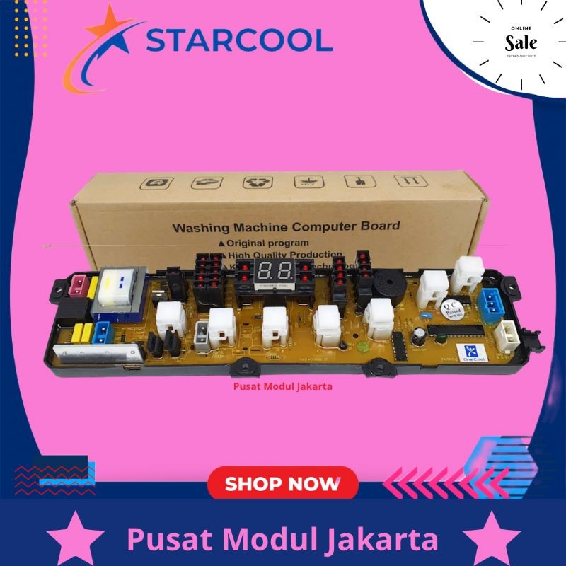 modul pcb mesin cuci polytron PAW-7001/ PAW-8001 / PAW-9001 / PAW-8005