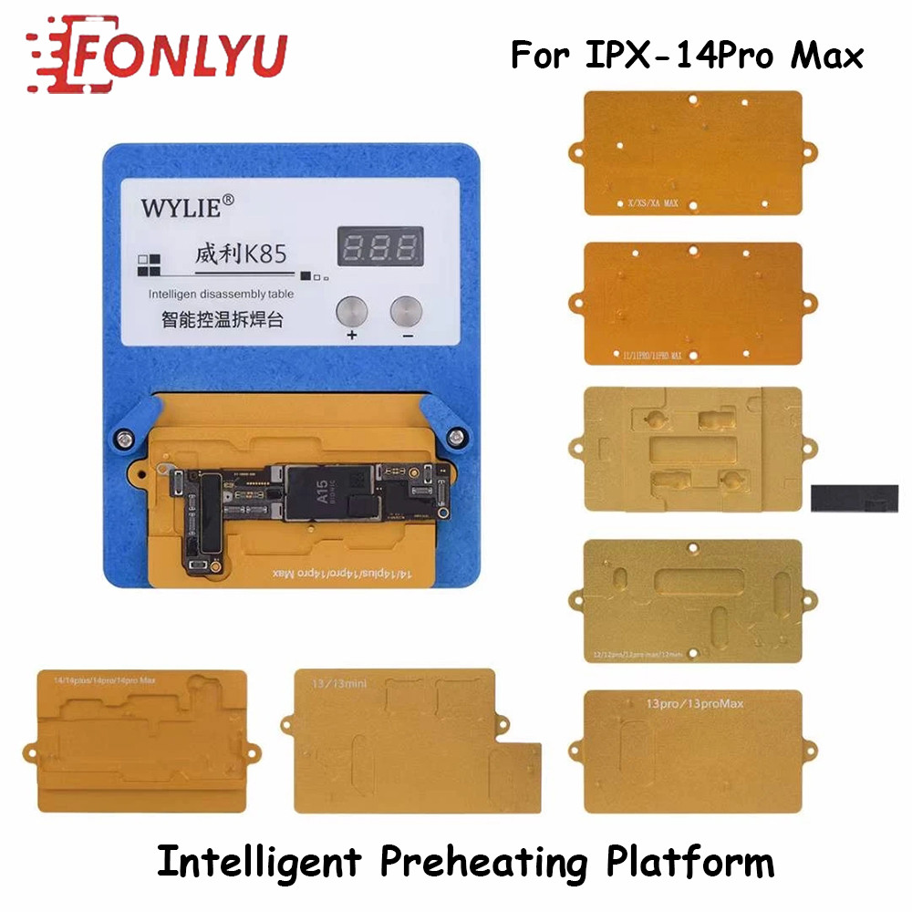 WYLIE K85 Intelligent Preheating Platform Disassembly Solder Station for iPhone X-14 Pro Max Face ID