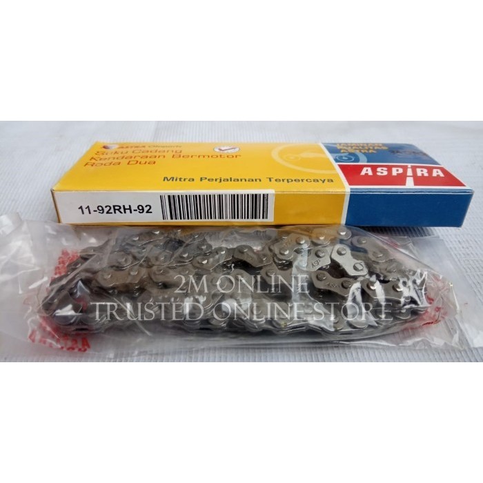 Kamrat Rantai Keteng Karisma Merk Aspira 11-92Rh-92 Barang Langka
