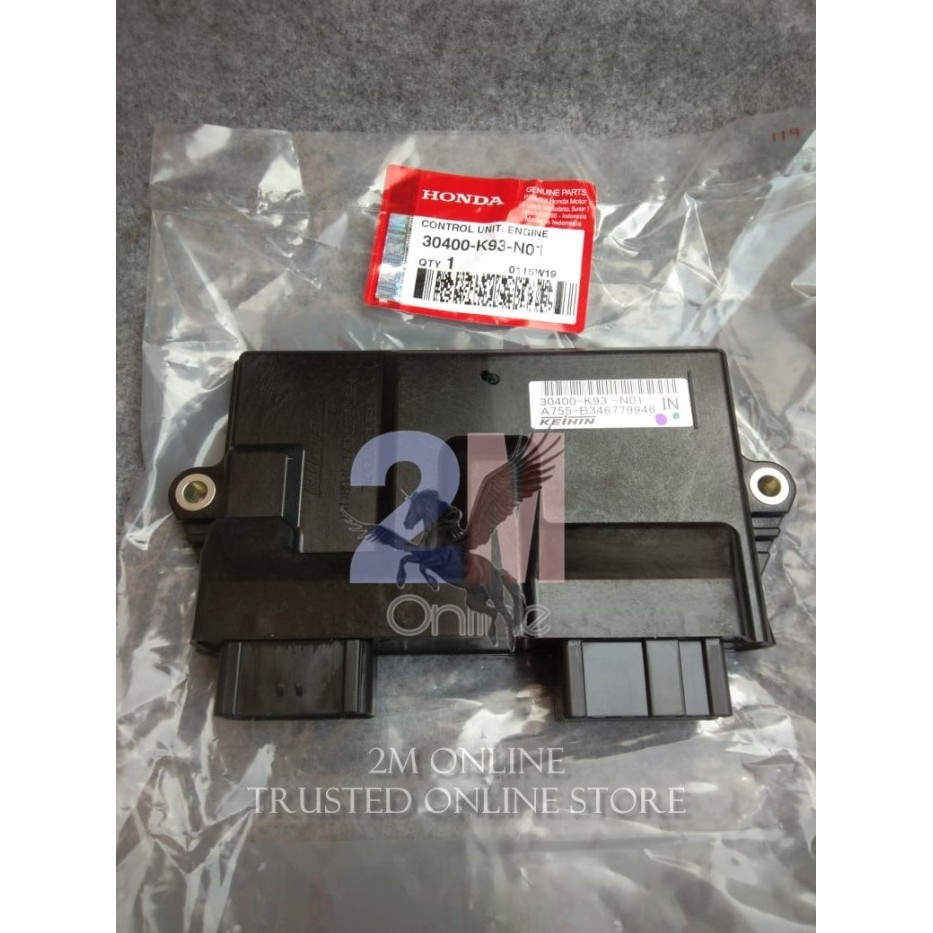 Ecm Ecu Scoopy Fi R12 2017 Ori Ahm 30400-K93-N01 Barang Langka