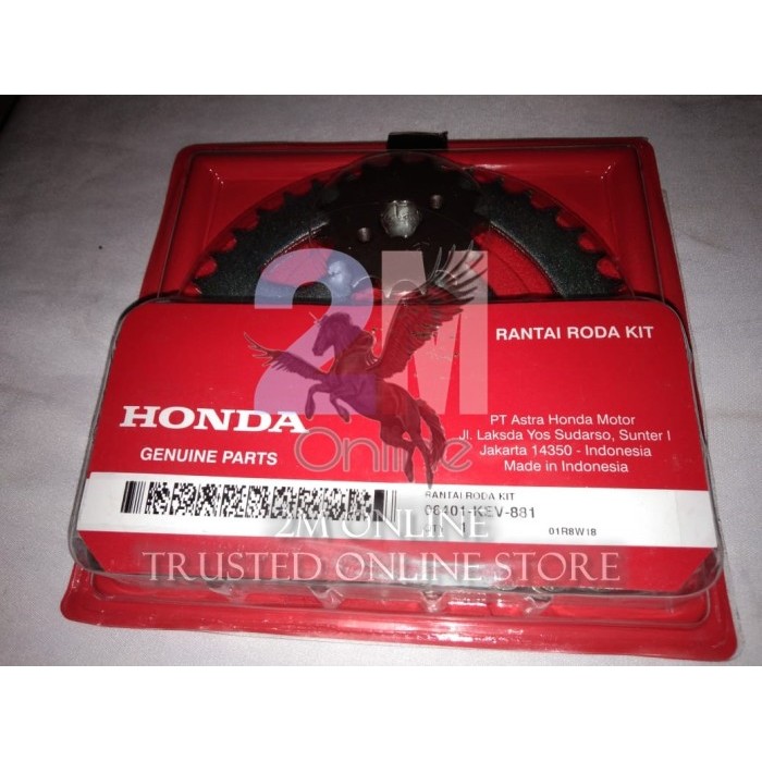 Gear Set Supra Ahm 06401-Kev-881 Barang Langka