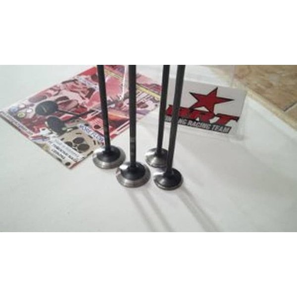 Original Brt Racing Klep Carbon Satria Fu Jupiter Mx Vixion R15 Nmax Aerox Lexi Sonic Cbr 150 22-19 