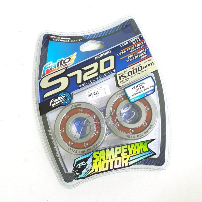 Bearing Laker Laher Kruk As S720 Faito Racing Honda Tiger Barang Langka