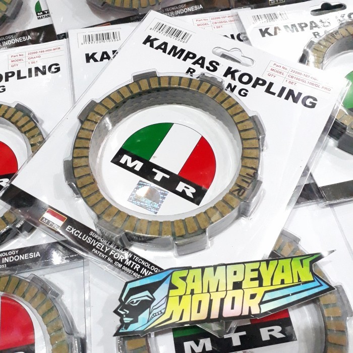 Kampas Kopling Mtr Honda Cb Gl100 Gl Max Pro Series Barang Langka