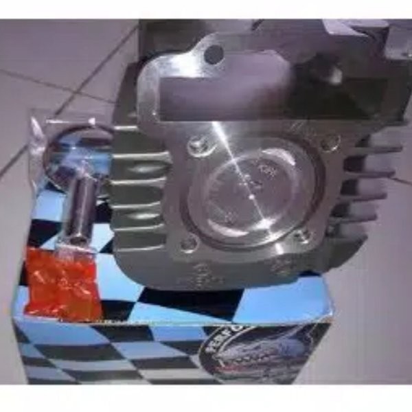 Blok Bore Up Blade Revo 54.5Mm Shark 130Cc 54.5 Mm Block Racing Barang Langka