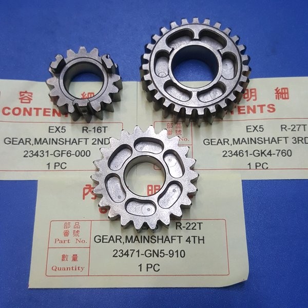 Rasio Ratio Gran Win Supra Fit Revo Lagenda 100 Gigi 2Nd 16T 3Rd 27T 4Th 22T Racing Close Gear Gir B