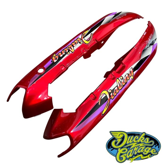 Cover Body Samping Kiri Kanan Jialing Pnp Grand Bulus 91 92 Merah Barang Langka