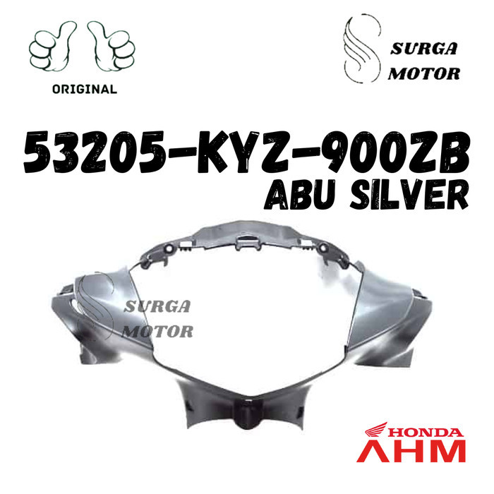 Cover Batok Totok Lampu Depan Handle Hitam Supra X 125 Helm In Ori Ahm Barang Langka
