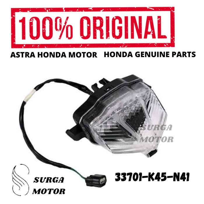 Lampu Stoplamp Belakang Cbr150R / Cbr 150R Led K45G Asli Ori Honda Barang Langka