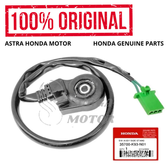 Switch Standar Samping Jagrak 1 Honda Scoopy Esp K93 Original Honda Ahm 35700-K93-N01 Swit Assy Side