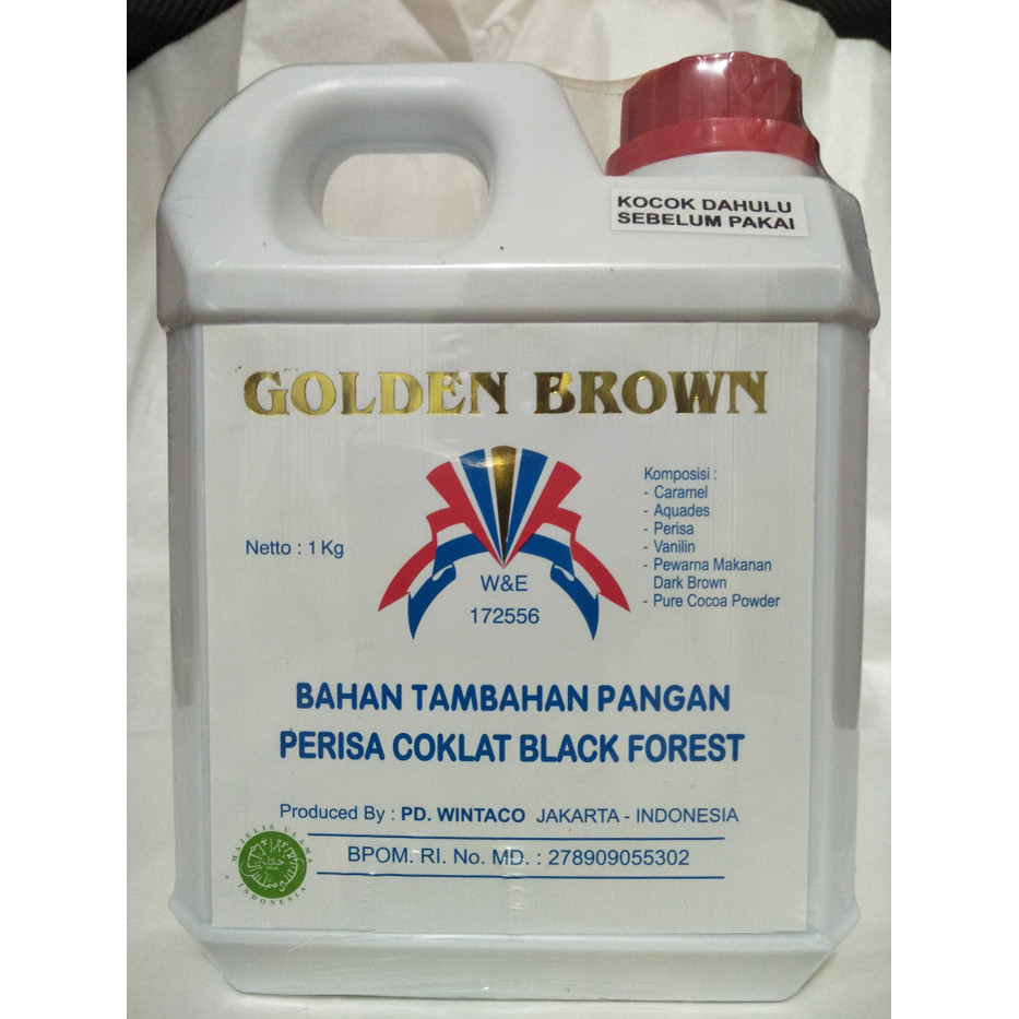 

1Kg Perisa Coklat Blackfores Golden Brown Harga Promo