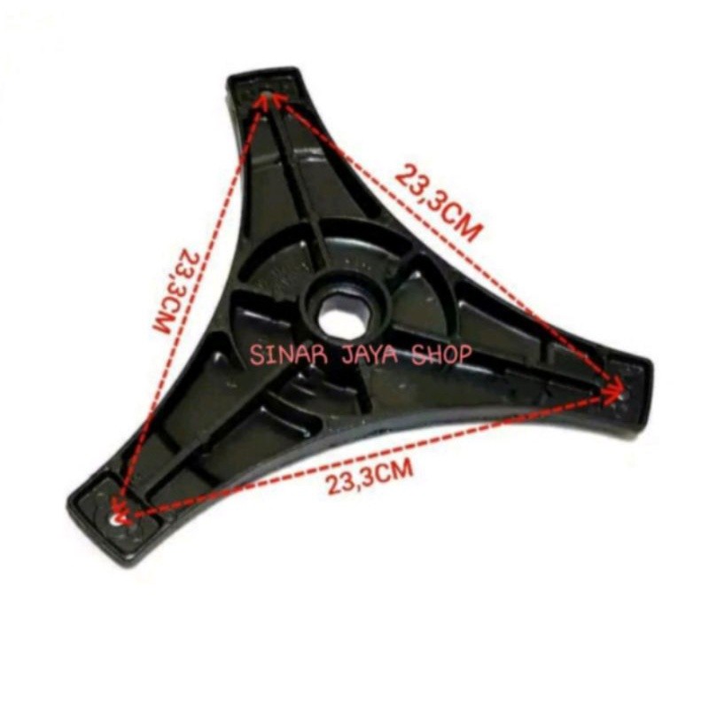 KAKI SPIDER SEGITIGA MESIN CUCI LG 1 TABUNG TOP LOADING 7KG-14KG 1SET