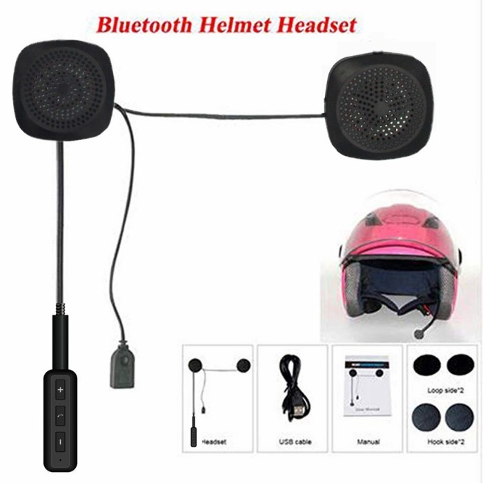 Headset helm Wireless Bluetooth MH03 dan MH05/ HiFi Bass Stereo