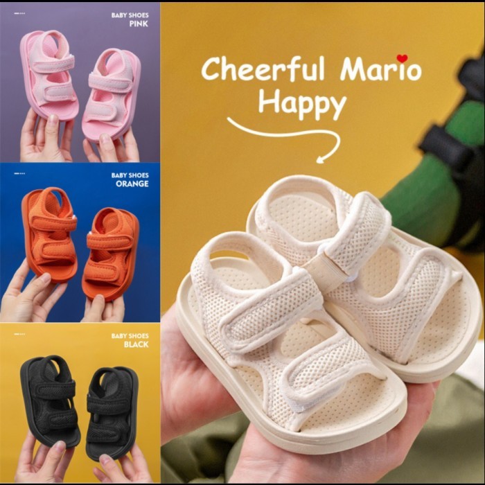 Sepatu Sandal Anak Laki Laki Perempuan Kain Jala Bahan Eva Lembut